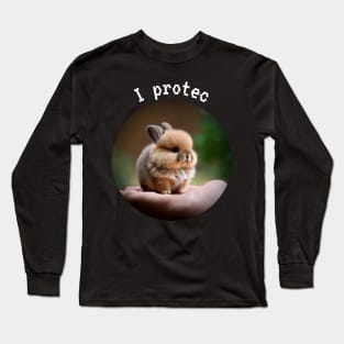 Small I protect v3 Long Sleeve T-Shirt